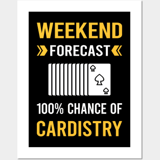 Weekend Forecast Cardistry Cardist Posters and Art